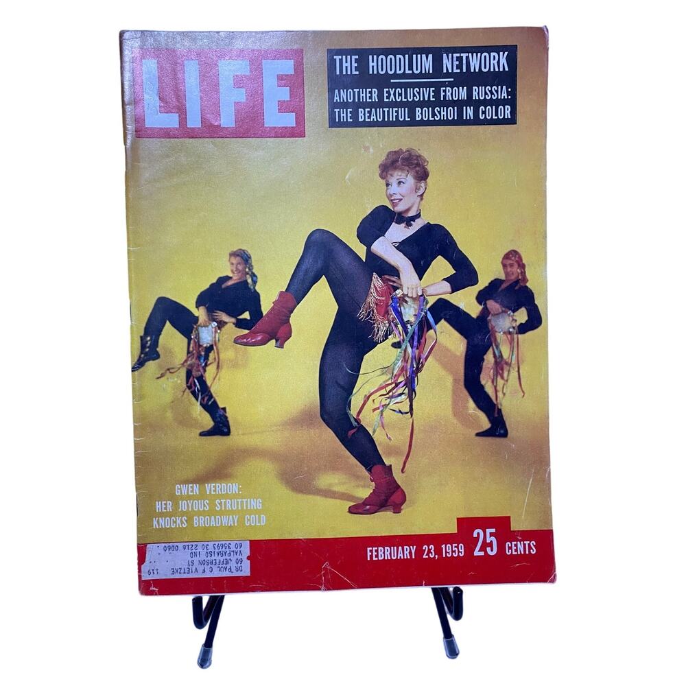 Life Magazine February 23 1959 Russia's Beautiful Bolshoi Balet In Color